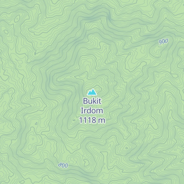 Map of Bukit Irdom