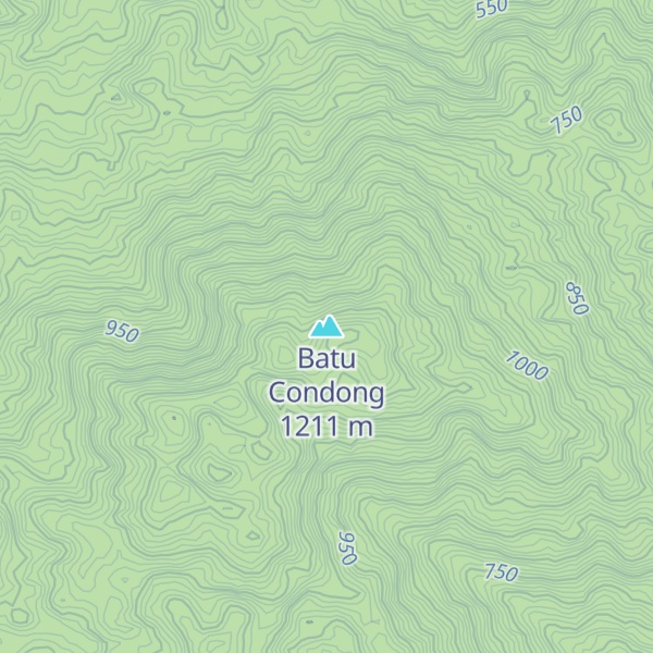 Map of Batu Condong