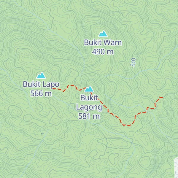 Map of Bukit Lagong