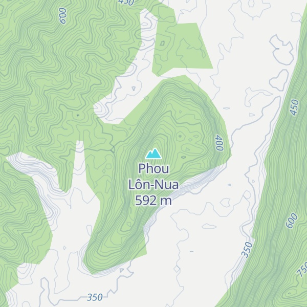 Map of Phou Lôn-Nua