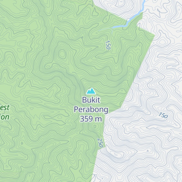 Map of Bukit Perabong