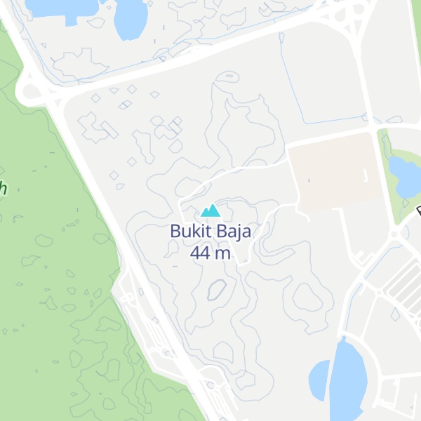 Map of Bukit Baja