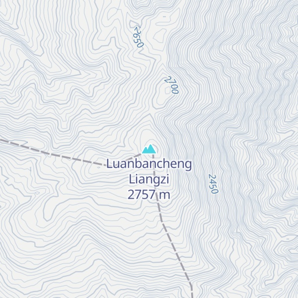 Map of Luanbancheng Liangzi