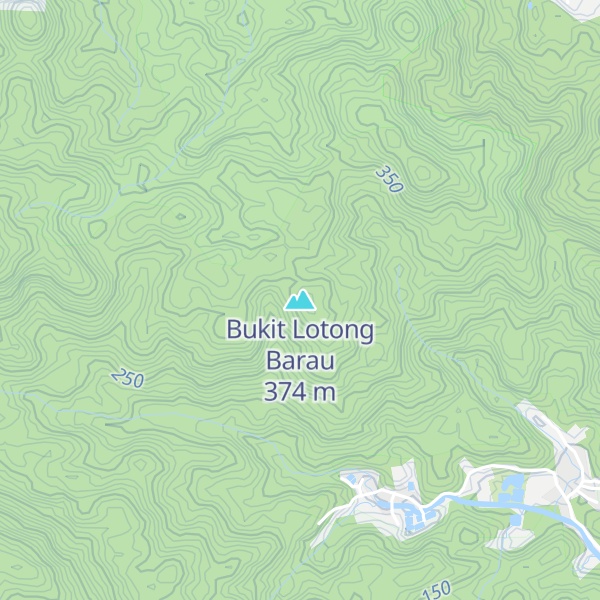 Map of Bukit Lotong Barau