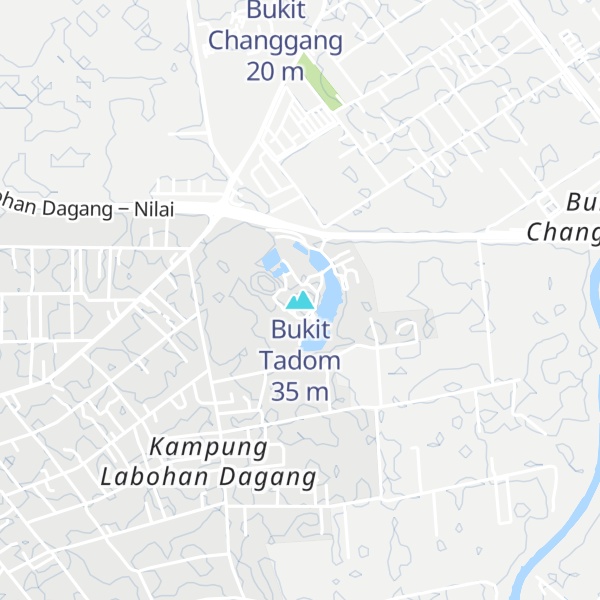 Map of Bukit Tadom