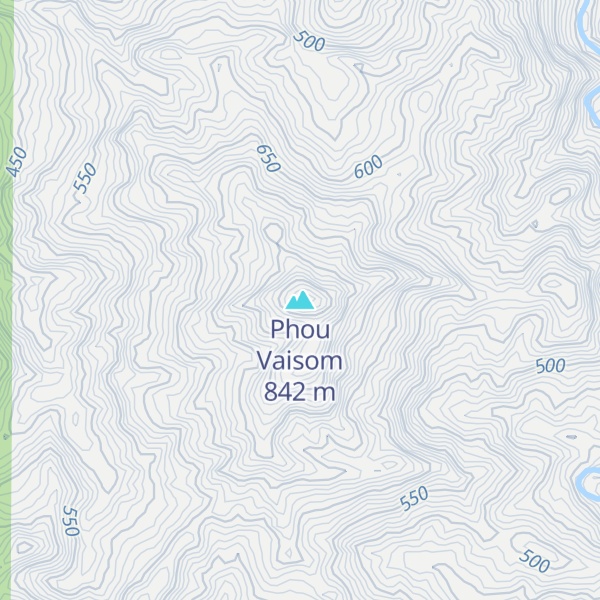 Map of Phou Vaisom