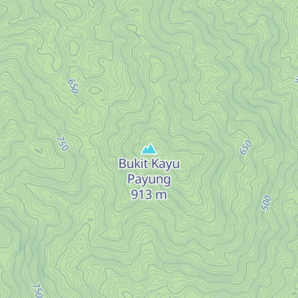 Map of Bukit Kayu Payung