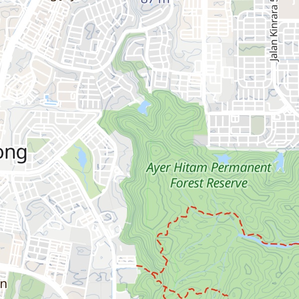 Map of Bukit Permatang Kumbang
