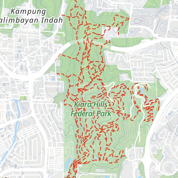 Map of Bukit Kiara