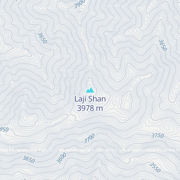 Map of Laji Shan