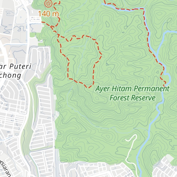 Map of Bukit Wawasan