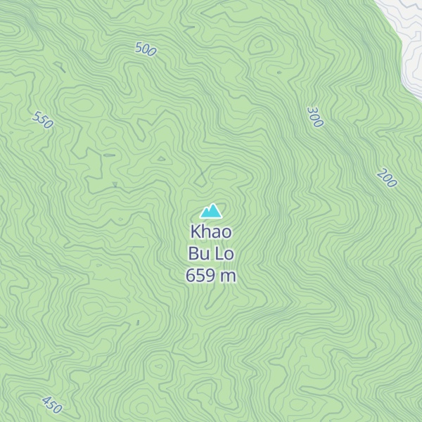 Map of Khao Bu Lo
