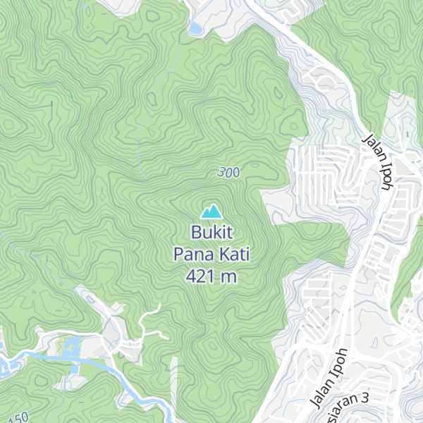 Map of Bukit Pana Kati