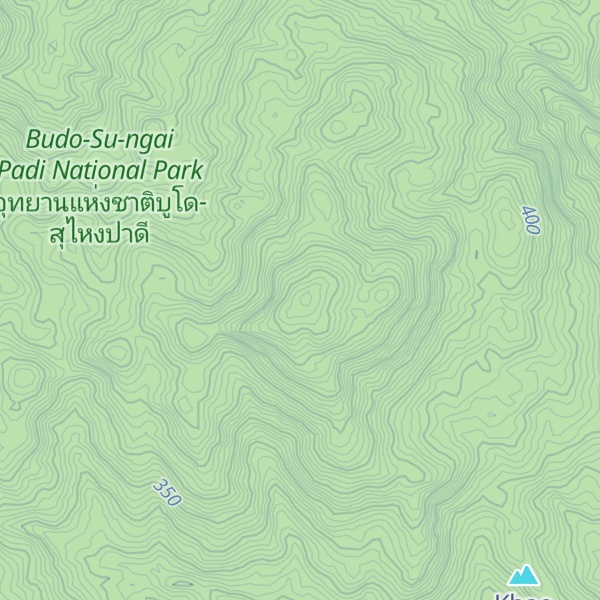 Map of Khao Bu Lo