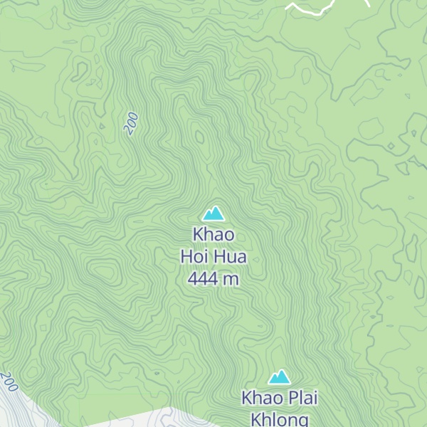 Map of Khao Hoi Hua