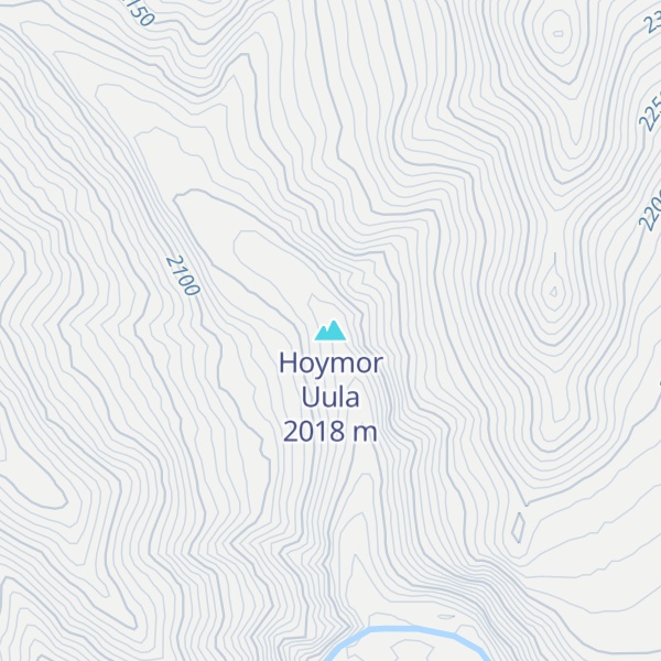 Map of Hoymor Uula