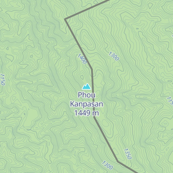 Map of Phou Kanpasan