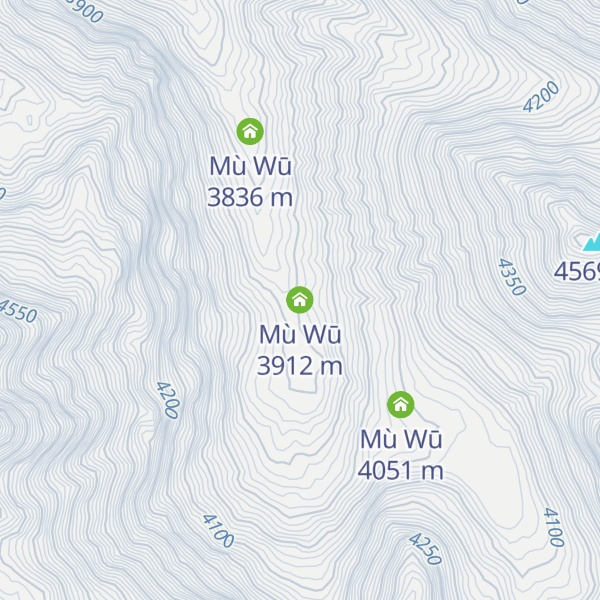 Map of Mù Wū