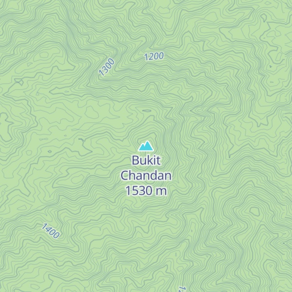 Map of Bukit Chandan