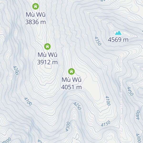 Map of Mù Wū