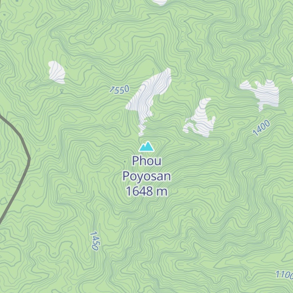 Map of Phou Poyosan