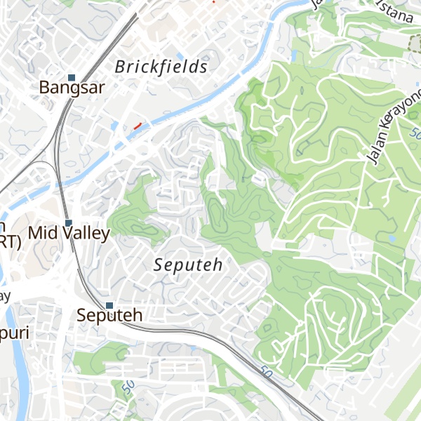 Map of Bukit Robson