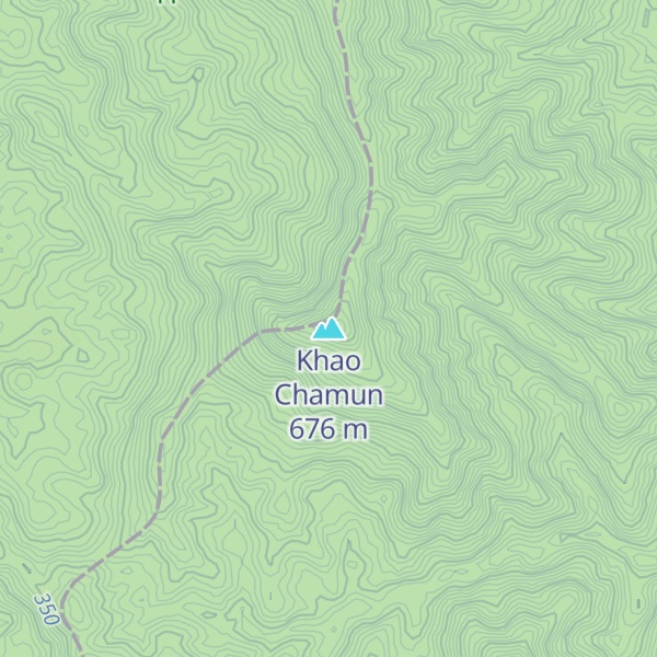 Map of Khao Chamun