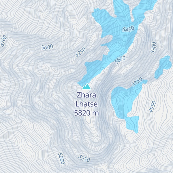 Map of Zhara Lhatse