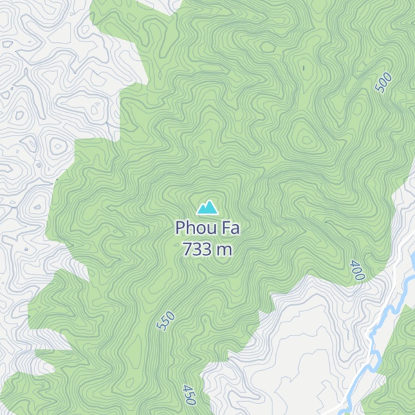 Map of Phou Fa