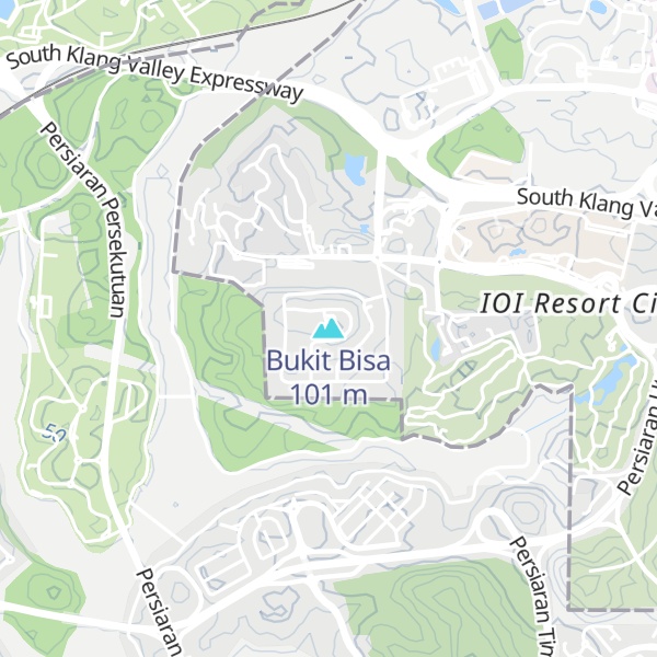 Map of Bukit Bisa