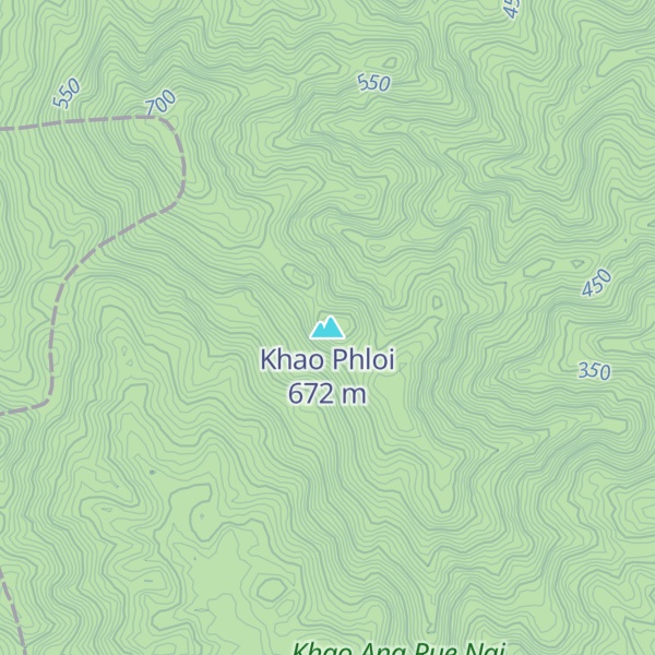Map of Khao Phloi