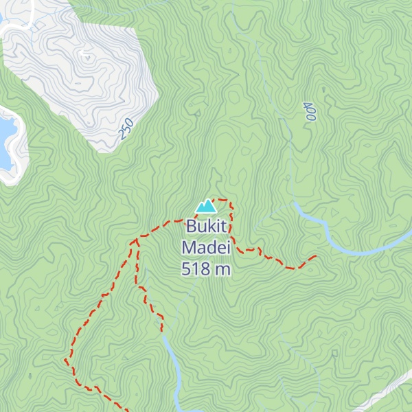 Map of Bukit Madei