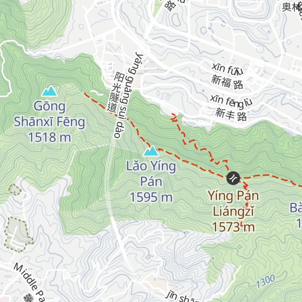 Map of Lǎo Yíng Pán