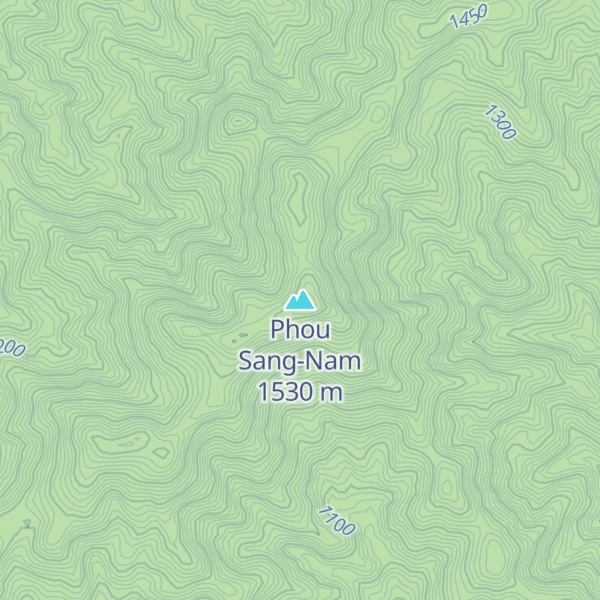 Map of Phou Sang-Nam