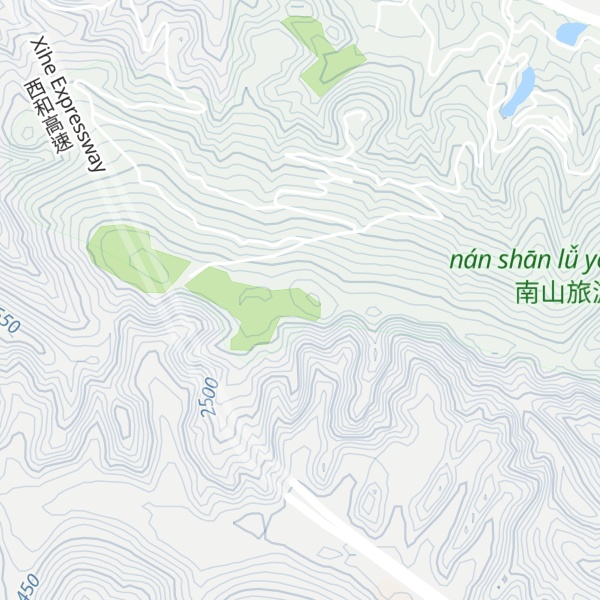 Map of Fènghuáng Shān