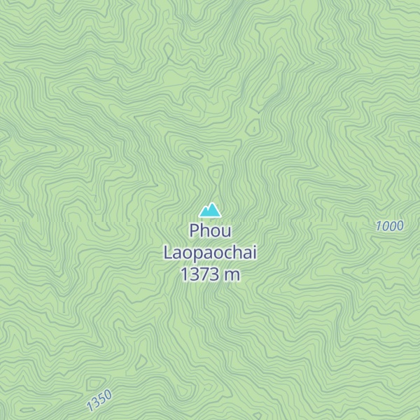 Map of Phou Laopaochai