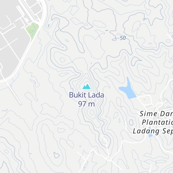 Map of Bukit Lada