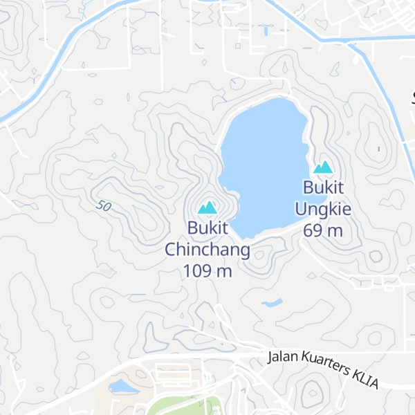 Map of Bukit Chinchang