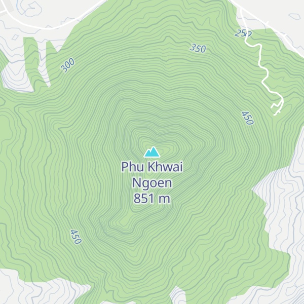 Map of Phu Khwai Ngoen