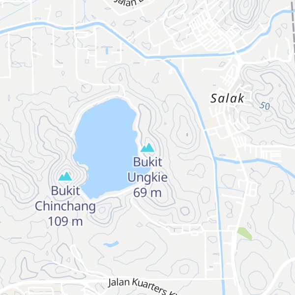 Map of Bukit Ungkie