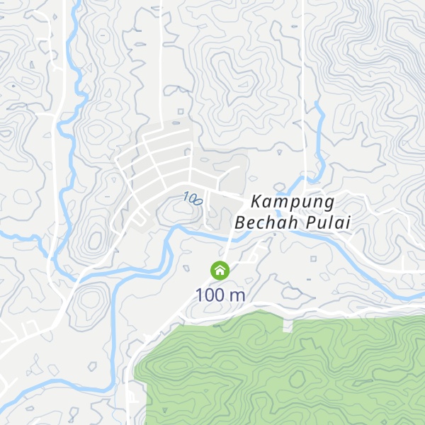 Map of Gunung Reng