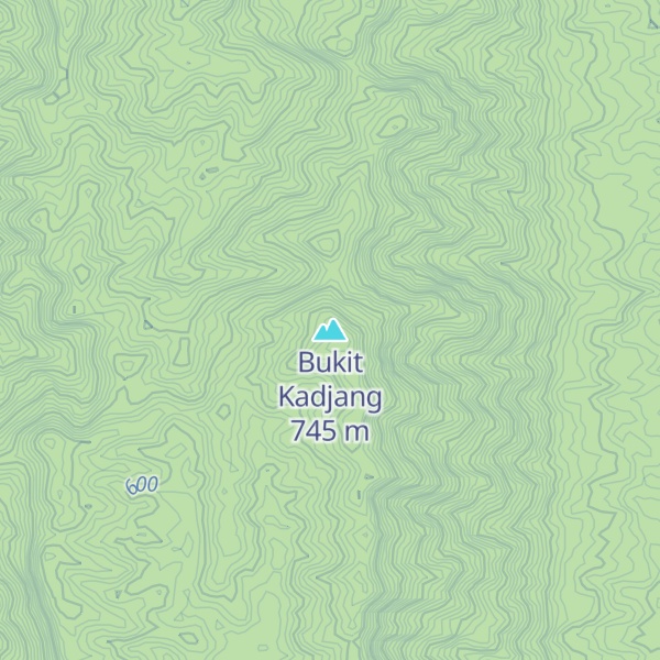 Map of Bukit Kadjang