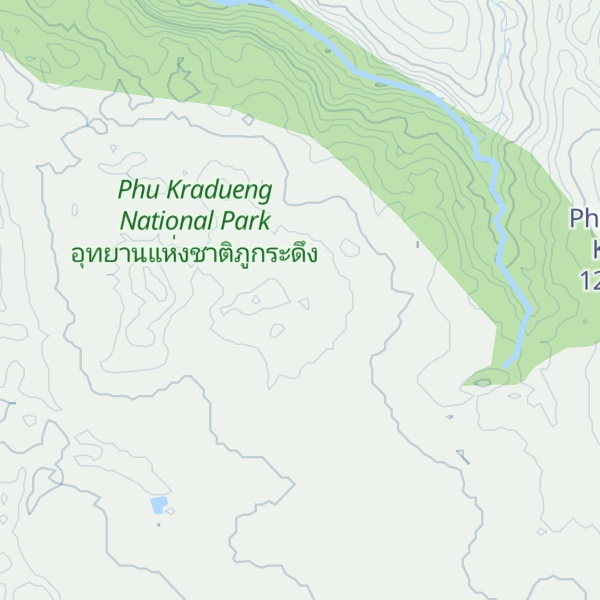 Map of Doi Makhuea Thuean