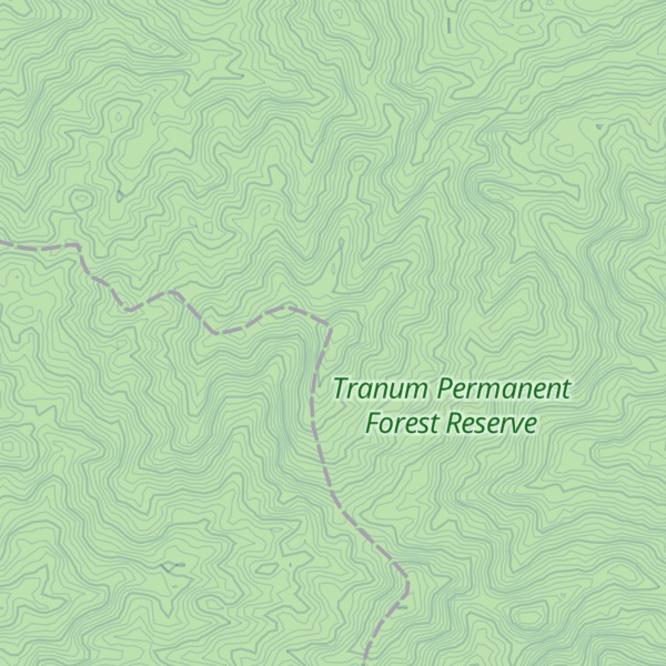 Map of Gunung Ulu Semangkok