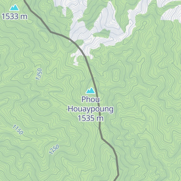 Map of Phou Houaypoung