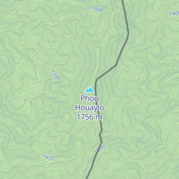 Map of Phou Houaylo