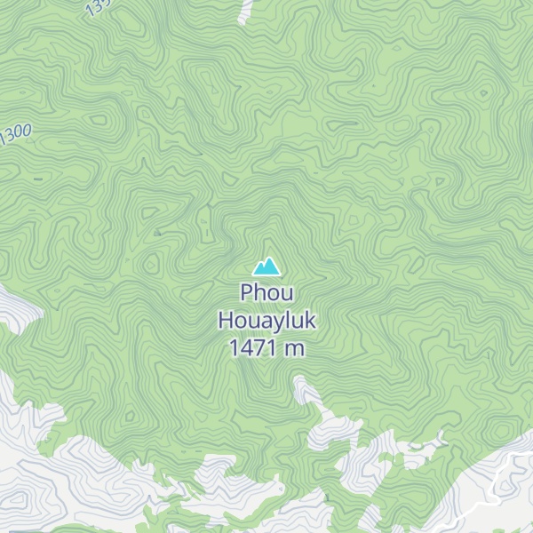 Map of Phou Houayluk