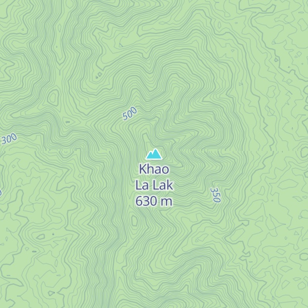 Map of Khao La Lak