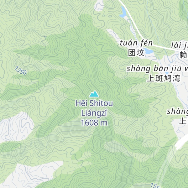 Map of Hēi Shítou Liángzǐ