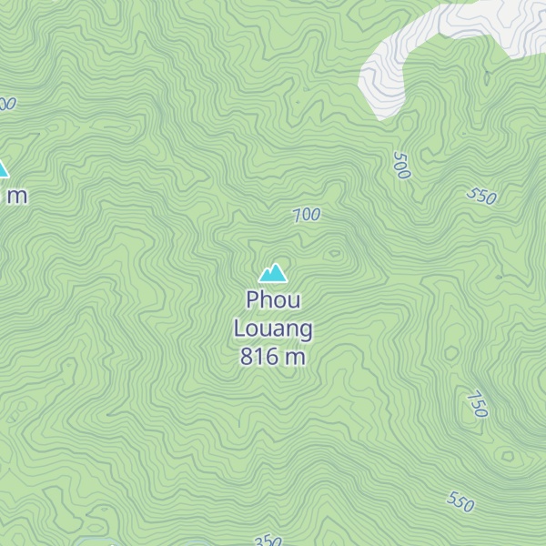 Map of Phou Louang